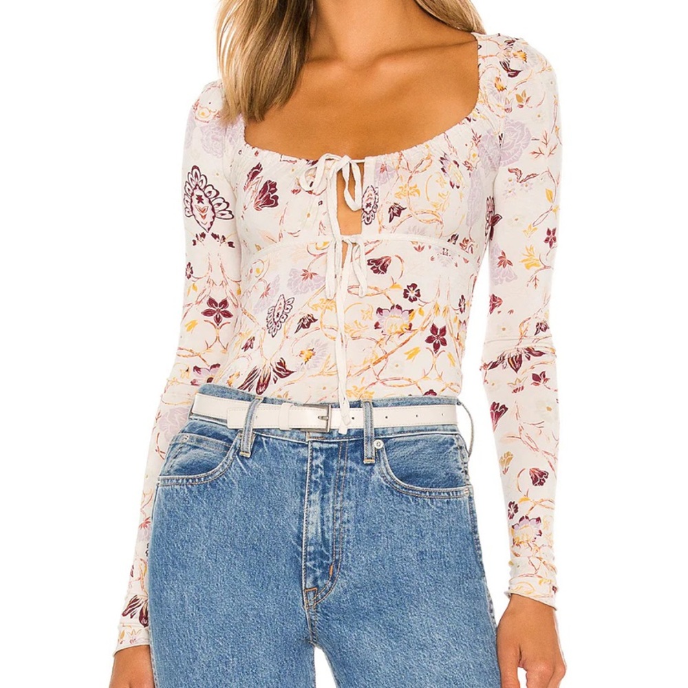NWT Make It Easy Top in Whats Your Shade
Free People